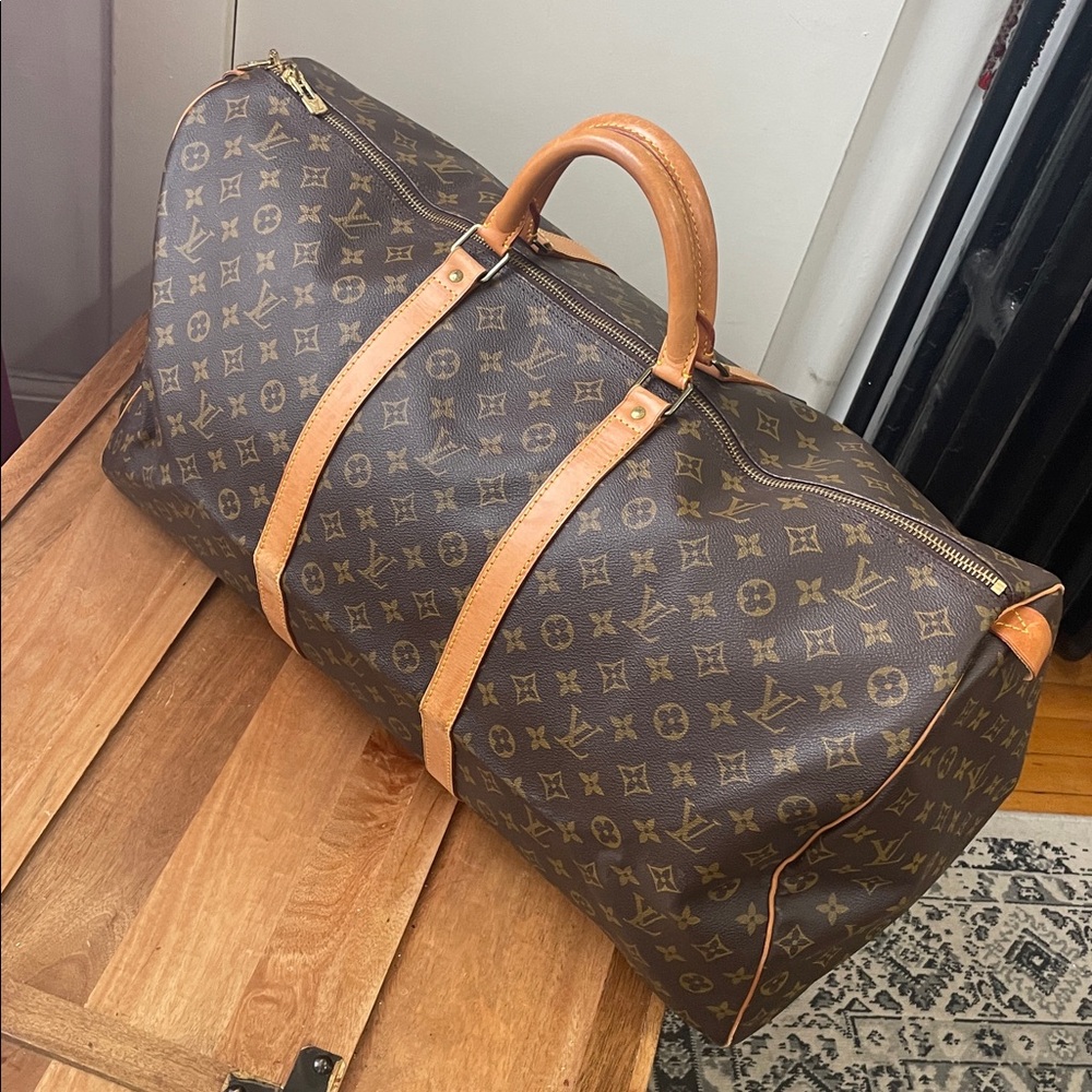 Louis Vuitton Boston Keepall 60 Travel Bag